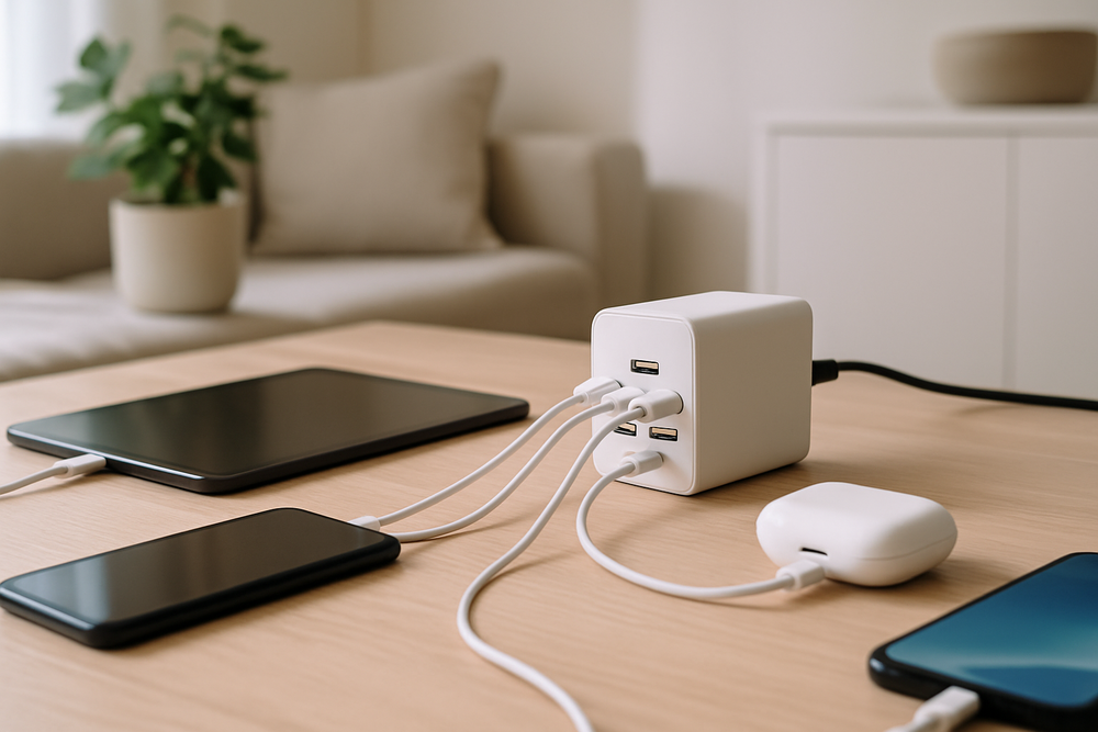 Caricabatterie multipli USB: come ricaricare tutti i tuoi dispositivi in modo ordinato e veloce