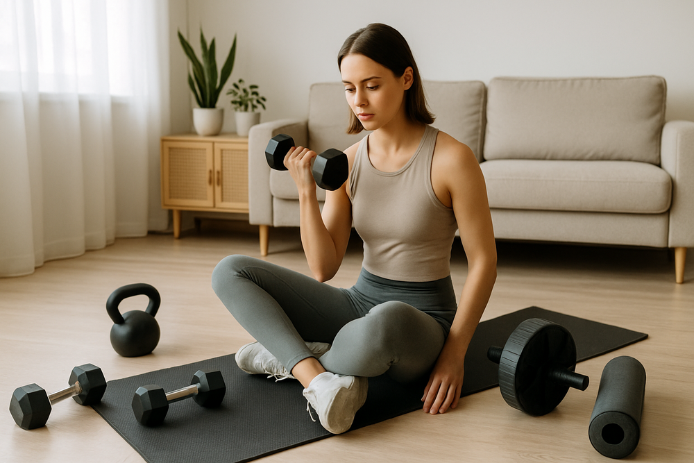 Come Creare una Routine di Allenamento a Casa con l’Attrezzatura Fitness Giusta