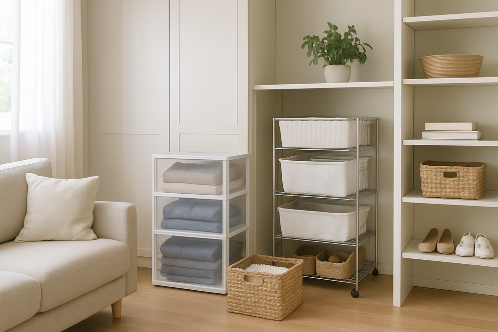 Come mantenere la casa ordinata e ottimizzare gli spazi con gli organizzatori salvaspazio