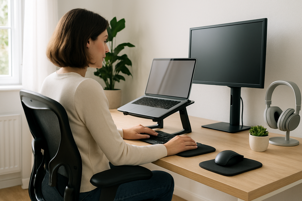 Come migliorare la postura durante lo smart working: gli accessori indispensabili per lavorare senza dolori